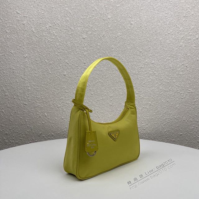 prada女包 普拉達新款升級版Hobo手拎包 1NE515 Prada女士尼龍單肩包 Prada三合一腋下包  pyd2374